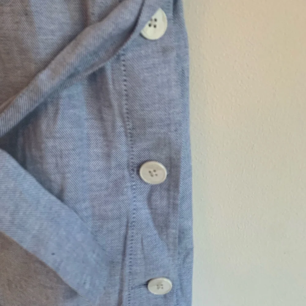 Banana republic linen cotton button mini dress - Picture 9 of 16